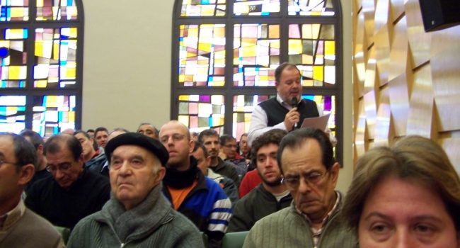 Chabier Anadón en una intervención en el pleno del Ayuntamiento de Zaragoza. Foto: CHA