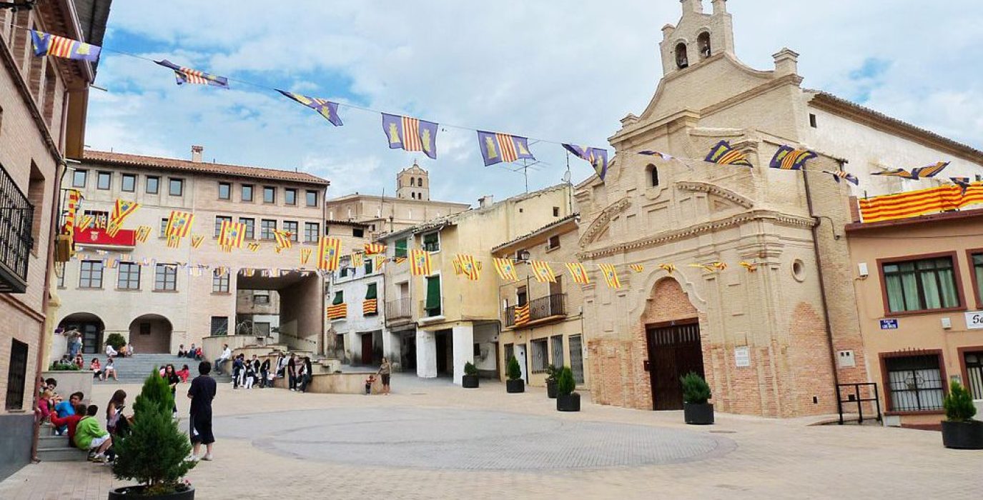 Plaza España de Magallón. Foto: CC.