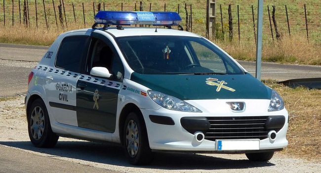 Coche patrulla de la Guardia Civil. Foto: CC.