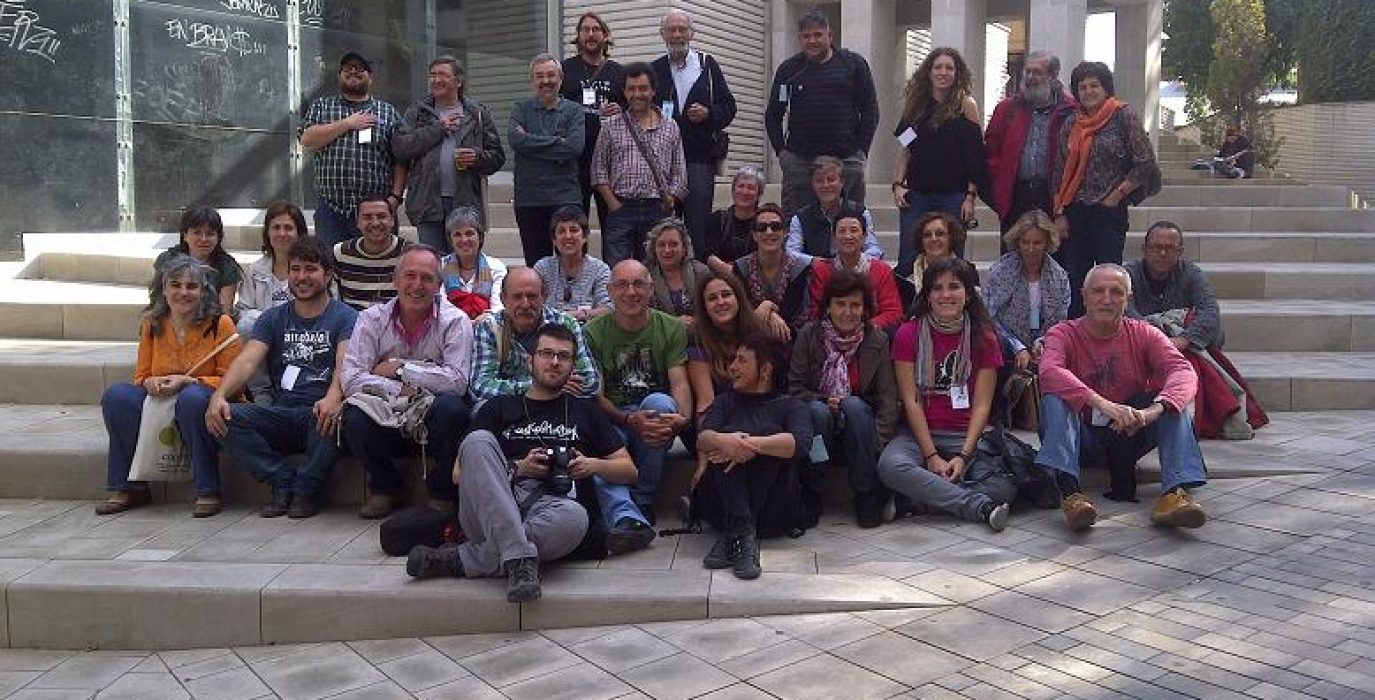 Coop57 Aragón en un Encuentro en Barcelona.