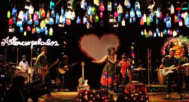 La banda colombiana, Aterciopelados, una de las protagonistas del Festival.