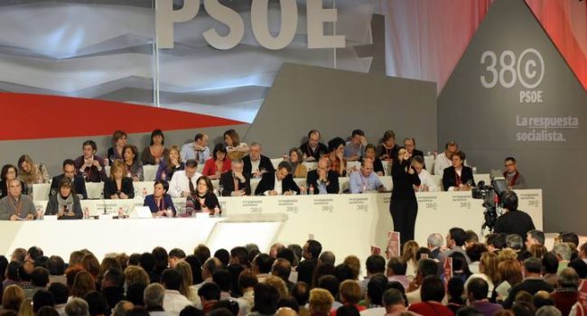 Imagen del 38º Congreso Federal del PSOE.