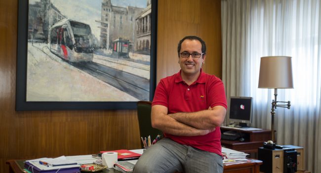 Alberto Cubero. Foto: Pablo Ibáñez (AraInfo).