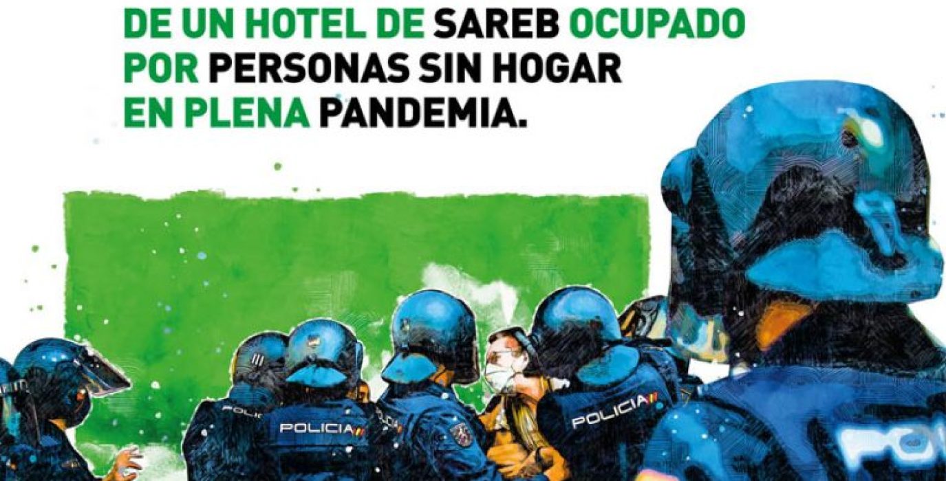 Cartel de la convocatoria de este martes.