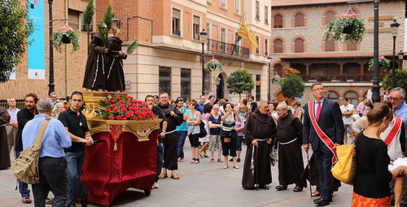 Procesión de los Mártires en Teruel.