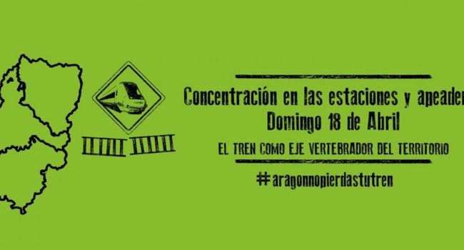 18A Aragon no pierdas tu tren banner