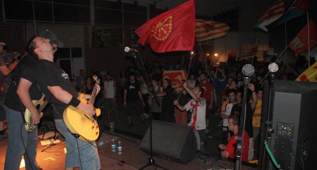 Prau en directo en Esfendemos a Tierra 2013. Foto: Serchio Tella