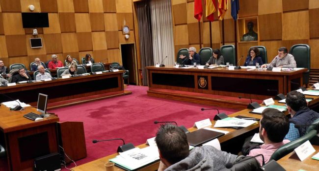 Un momento de la reunión del Consejo Sectorial del Plan Integral del Barrio Oliver.