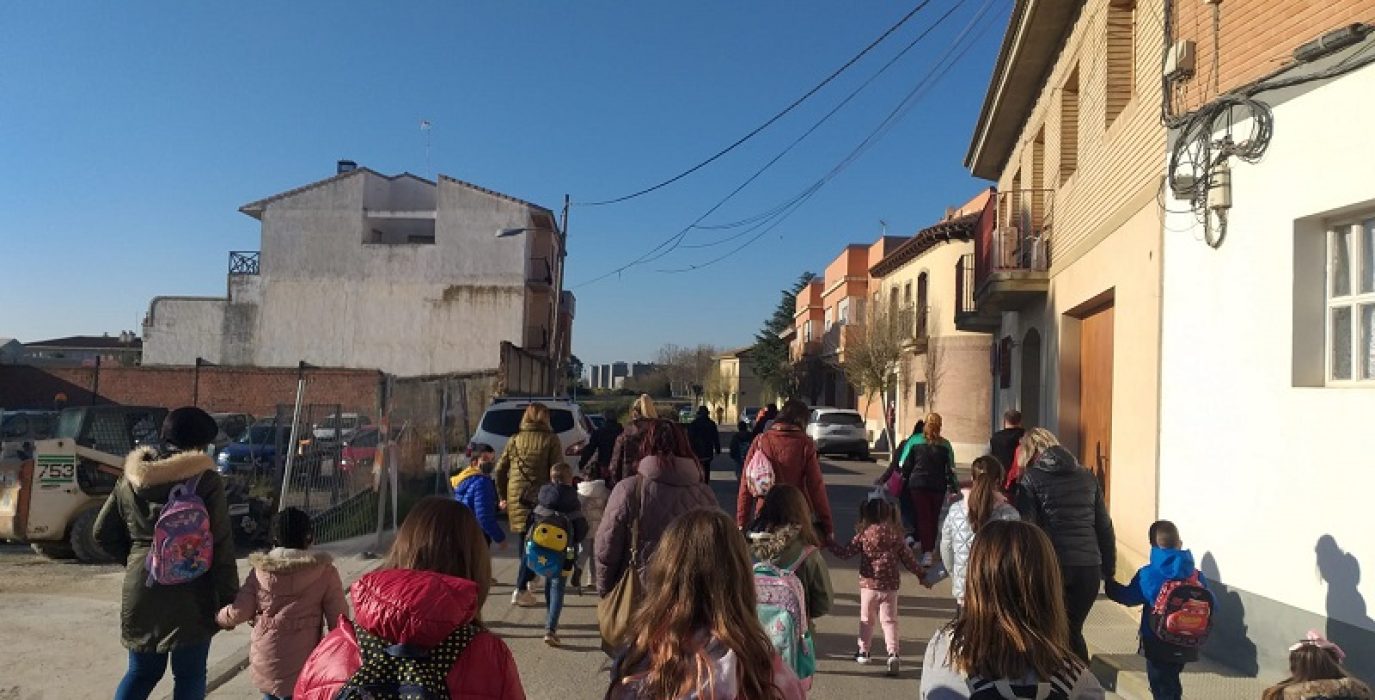 Zuera pone en marcha los 'Caminos Escolares Seguros'