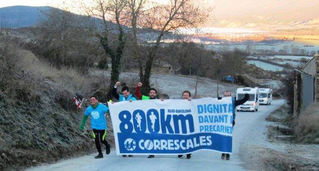 Correscales en Artieda. Foto: Dalber