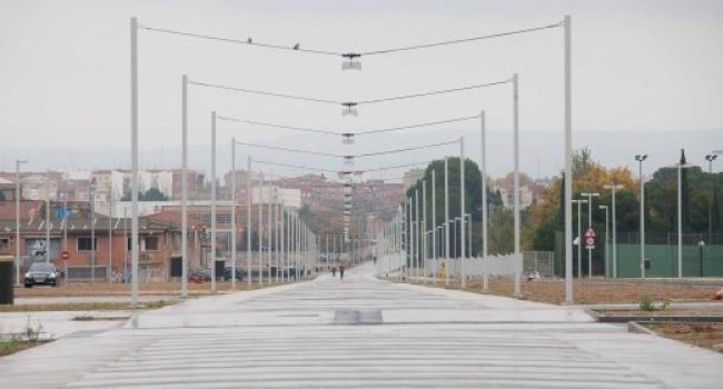 Corredor verde de Zaragoza.