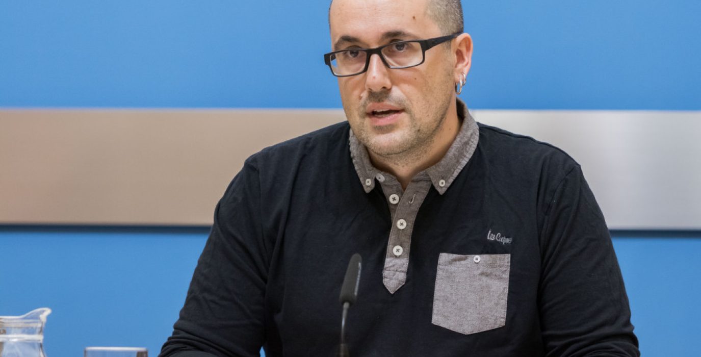 Alberto Cubero en rueda de prensa. Foto: Miguel G. García.