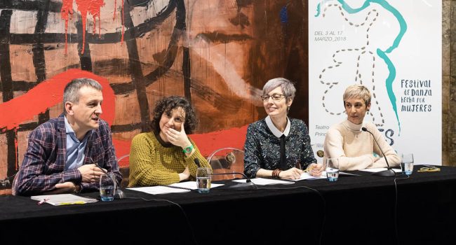 Presentación del festival de danza 'Pies para qué los quiero'.