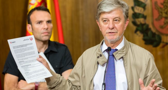 Pedro Santisteve y Pablo Muñoz