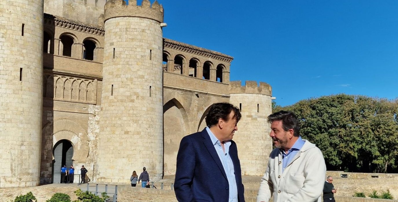 Valero Aguayos y Tomás Guitarte | Foto: Aragón Existe