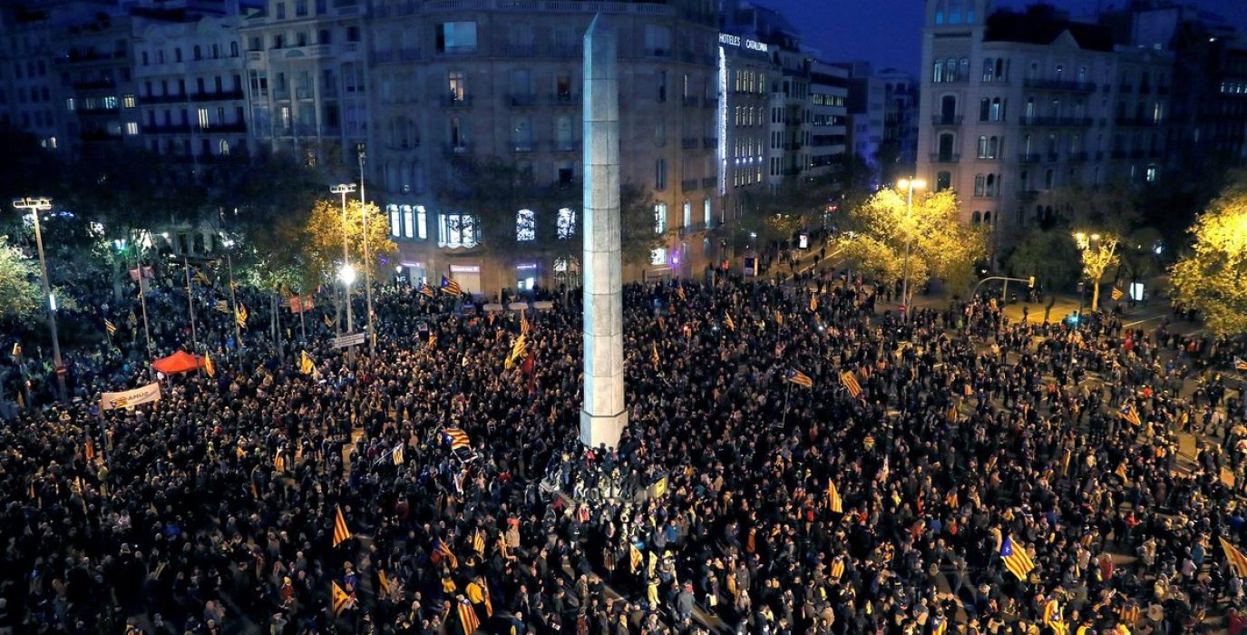 21D Barcelona. Foto: @CUP_AMB