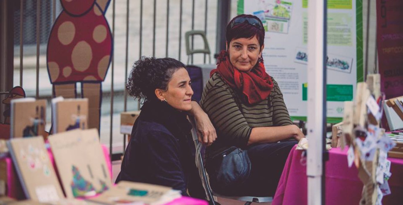 2+dos en la pasada Feria del Mercado Social Aragón. Foto: Oshito