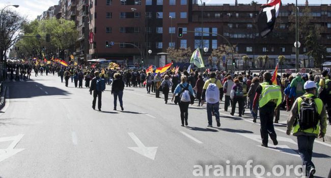 Marchas por la Dignidad en Madrid el pasado año. Foto: AraInfo