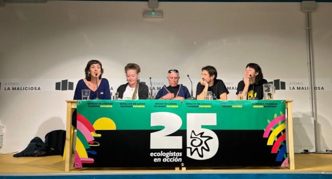 Ecologistas en Acción celebrará su 25 aniversario y su próximo Congreso Confederal en Aragón