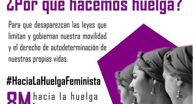 Cartel: Huelga Feminista Huesca