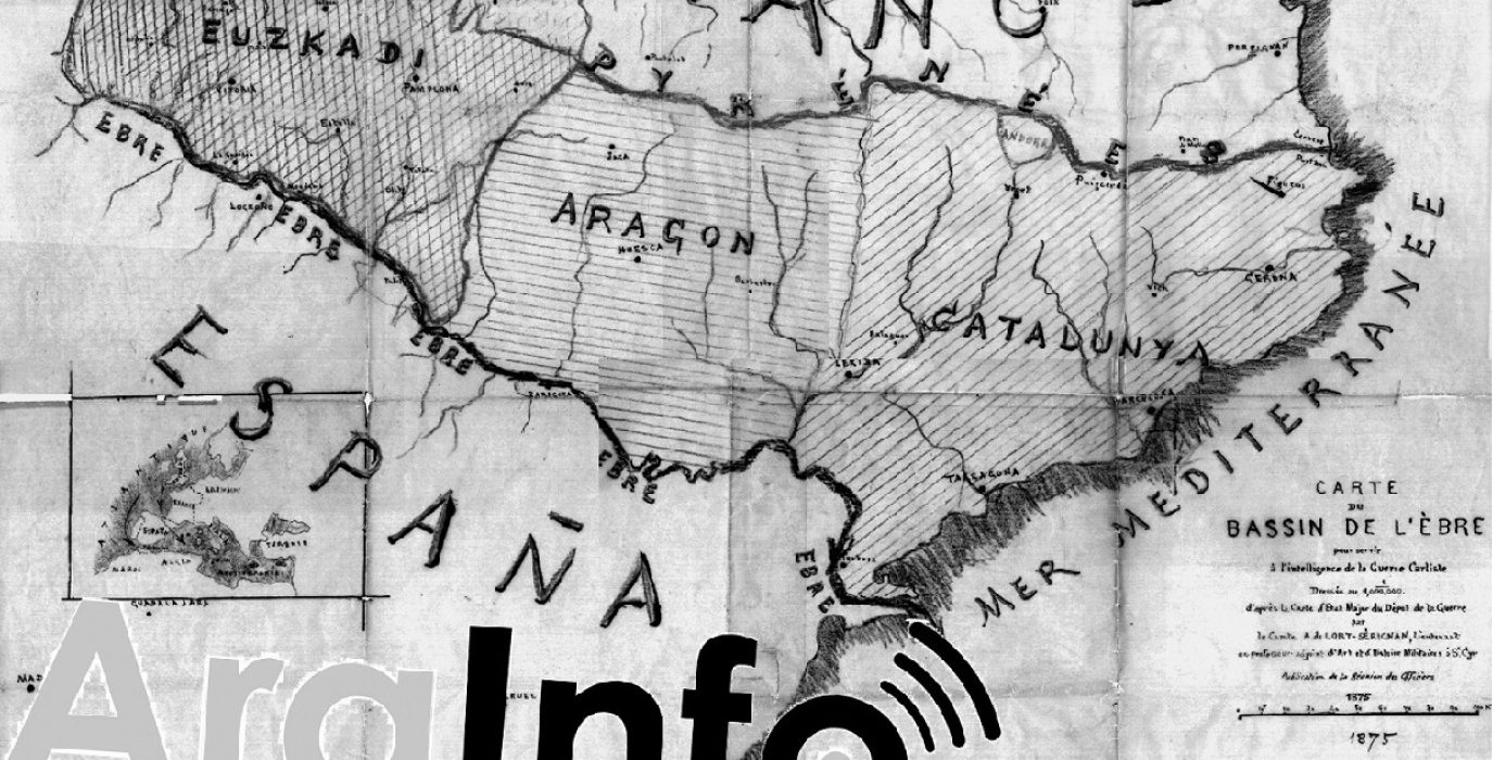 3 Mapa facsimil Aragon independiente 1939