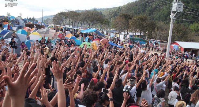 Encuentro de Mujeres en Chiapas. Foto: Radio Zapatista.