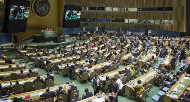 Asamblea General de la ONU. Foto de archivo: ONU/Manuel Elia.