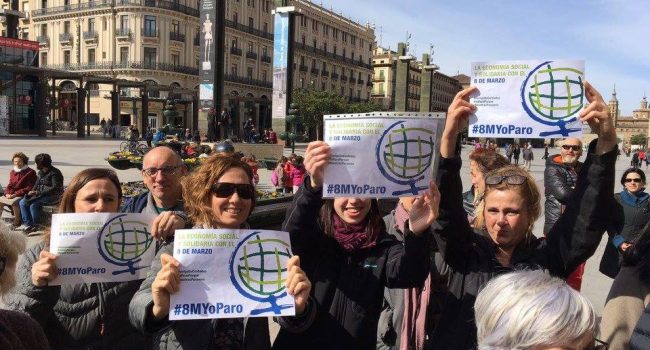8M ESS Aragón Paro
