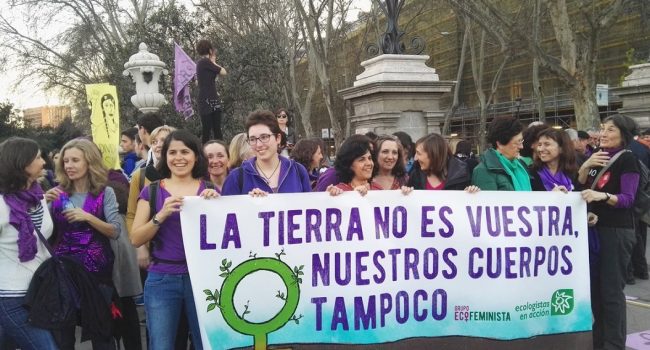 Ecolochistas en Acción: “Ni la Tierra ni los nuestros cuerpos son territorio de conquista”