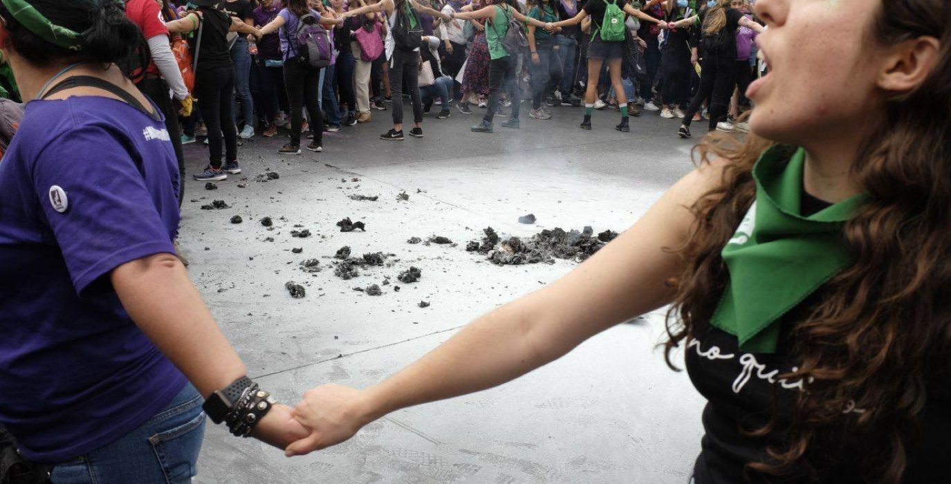 8M en México. Foto: Irene Alconchel.