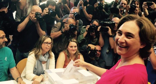 Ada Colau. Foto: @bcnencomu