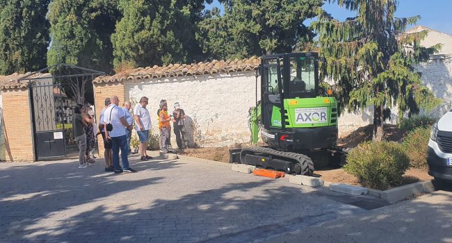 Inicios de los trabajos en La Muela | Foto: AFAAEM