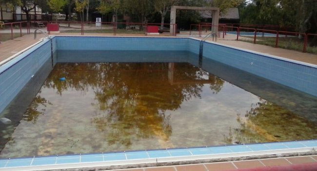 Imagen de archivo del Camping Municipal (2015). Foto: Ganar Alcanyiz
