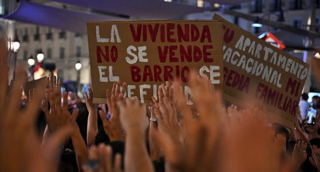 Acampada en Sol | Foto: Dani Gago (@DaniGagoPhoto)