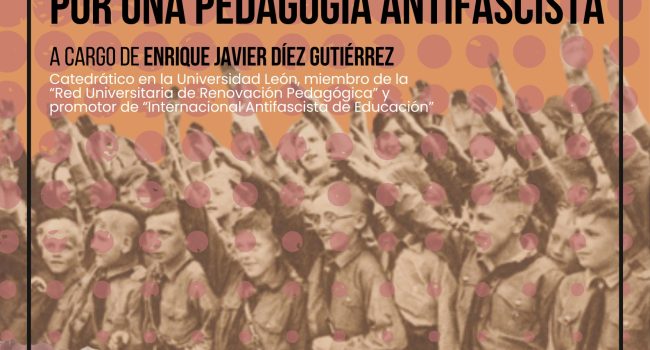 Acción Libertaria charla Zaragoza Aragón “Educación para el Bien Común por una pedagogía antifascista” Enrique Javier Díez Gutiérrez
