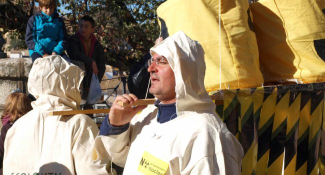 Activistas de Ecologistas en Acción. Foto: Pablo Gómez Iniesta