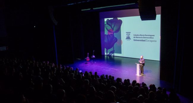 Acto presentación Cátedra María Domínguez Universidad de Zaragoza