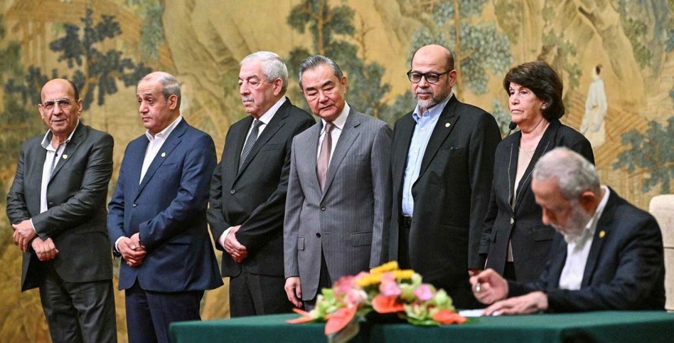 Acuerdo histórico en China de las facciones palestinas: “La unidad como camino a seguir en la solidaridad global”