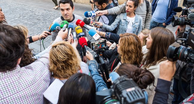 El alcalde de La Muela por CHA, Adrián Tello, Foto: Pablo Ibáñez (AraInfo)
