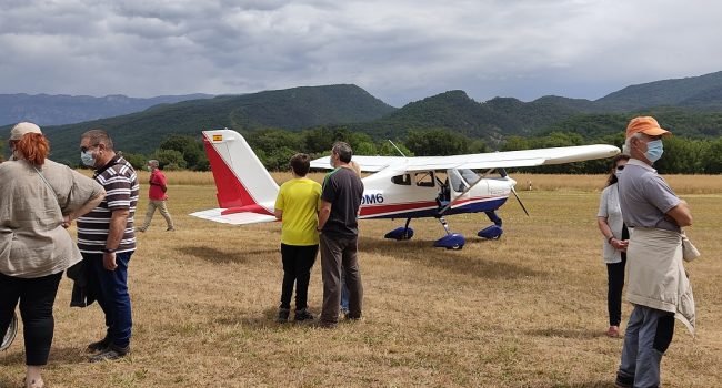 Aeródromo de L'Aínsa Coscojuela de Sobrarbe apertura tráfico internacional 1
