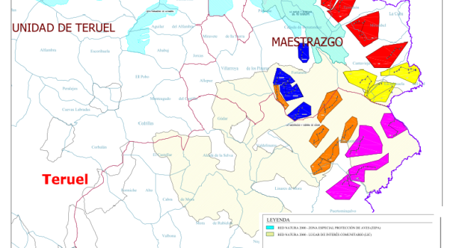 Afecciones ambientales Cluster Maestrazgo