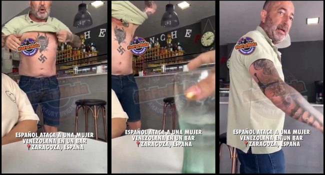 Agresión nazi a una chica en las Delicias Zaragoza El Pirri LFN Ligallo Fondo Norte
