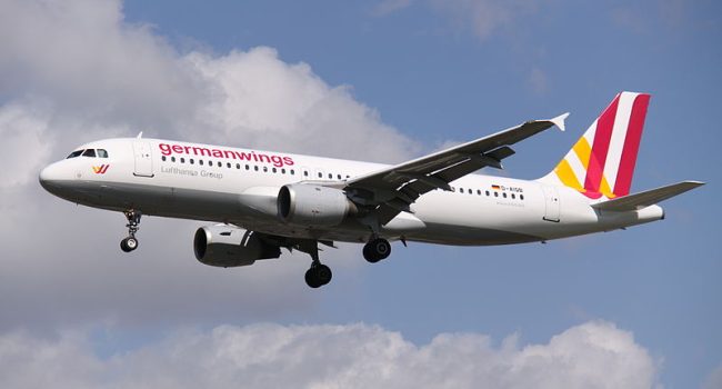 Airbus 320 de Germanwings. Foto: aeroprints.com (CC-BY-SA 3.0)