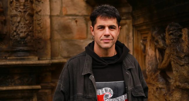 Aitor Jimenez, autor de "Enemigos del Imperio" (Verso Libros) | Foto cedida por la editorial