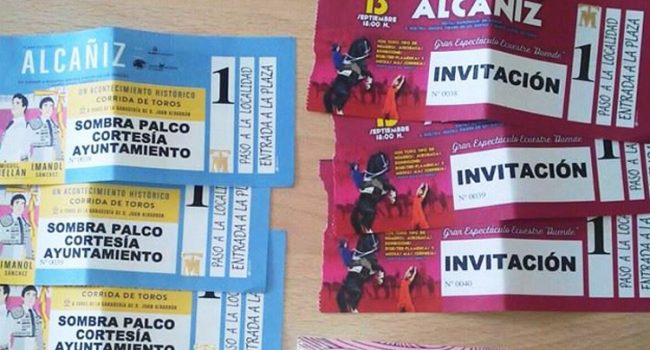 Alcañiz entradas gratis ayto