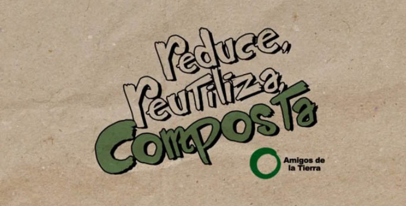 Fotograma del vídeo lanzado por la organización ecologista para explicar el alcance del compostaje.