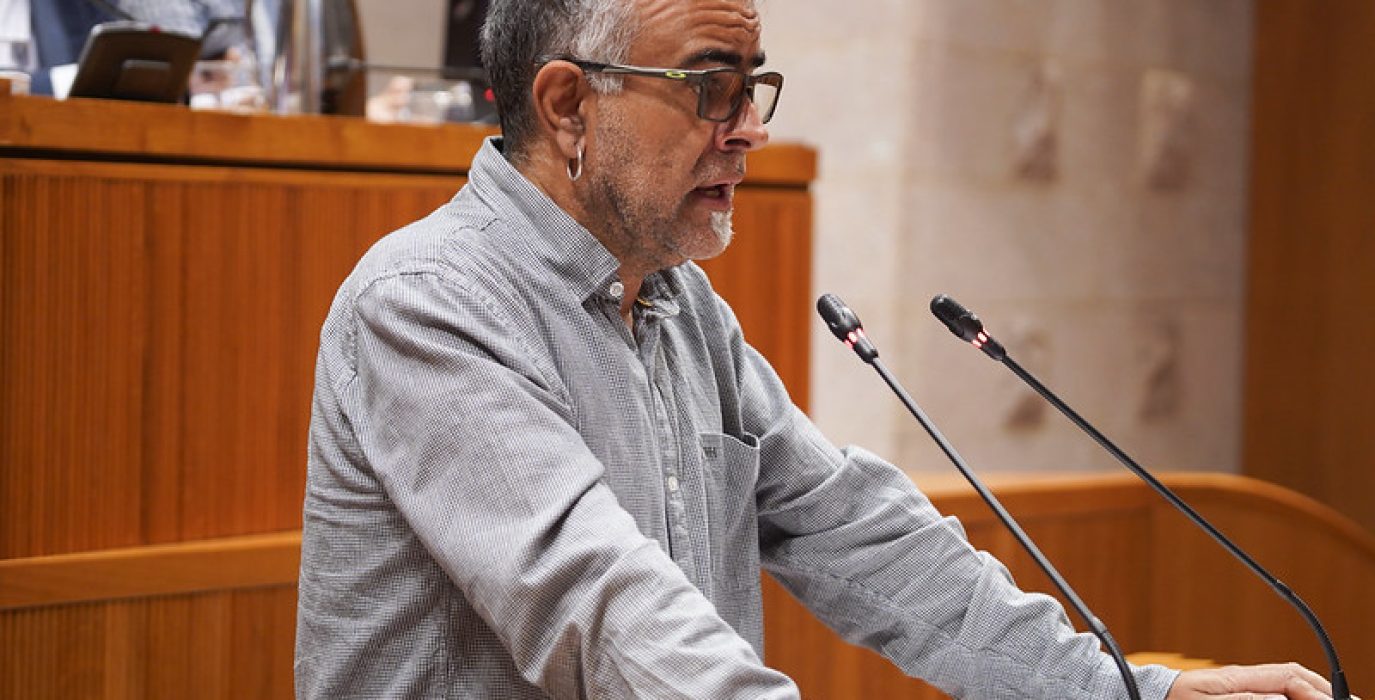Andoni Corrales, portavoz de Podemos Aragón.