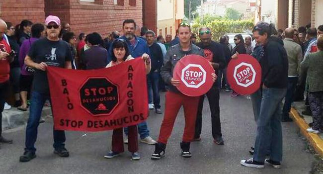 Decenas de personas han conseguido para el desahucio en Andorra.
