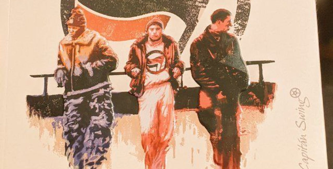 Portada del libro 'Antifascistas. Así se combatió a la extrema derecha española desde los años 90'. Foto: AraInfo