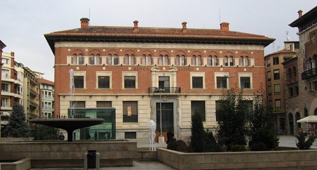 Antigua Sucursal del Banco de España, Teruel. Foto: Archivo del Gobierno de Aragón